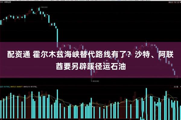 配资通 霍尔木兹海峡替代路线有了？沙特、阿联酋要另辟蹊径运石油